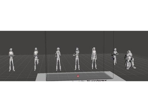 robotech masters-Klon leichte Infanterie Spiele Reich rrt wargame 3d print model - Mito3D
