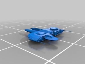 suprafighter brinquedos jogos star wars 3d print model - Mito3D