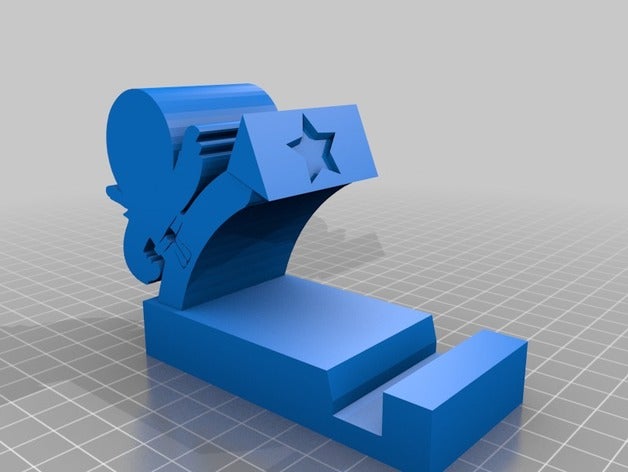 ninja phone holder mobile 3D print model - Mito3D
