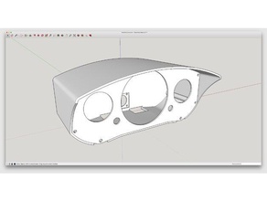 exocet dashpod evoluzione automotive 3d print model - Mito3D