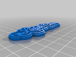 liefste oma keychain keychains customized 3d print model - Mito3D