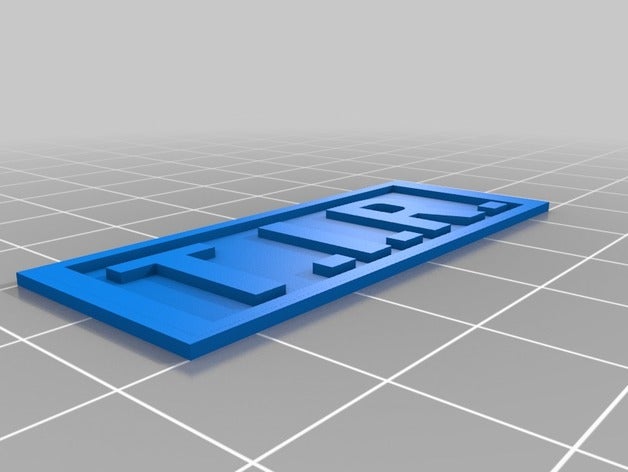 tir 3d printing 3D print model - Mito3D