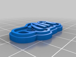 ari llavero llaveros personalizado 3d print model - Mito3D