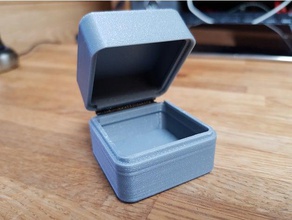 small case combined living hinge 3d printing dual extrusion robox tpu filament 3d print model - Mito3D
