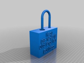 macy amore serratura moda personalizzato 3d print model - Mito3D