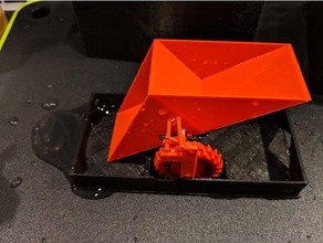 medidor de lluvia contador mecánica los juguetes medida snapmaker inflexión caja basculante 3d print model - Mito3D