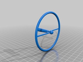 exclamation point top mechanical toys 3d print model - Mito3D