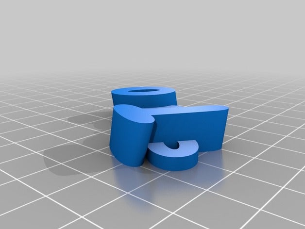 tono dur&aacute poveda de porte-clés personnalisé 3D print model - Mito3D