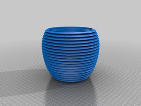 adapted plant pot 3d printing 3d print model - Mito3D