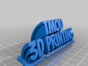 tmod la stampa 3d office personalizzato 3d print model - Mito3D