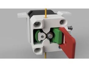 dual-Laufwerk zu klatschen extruder 3d Drucker Teile bowden 3d print model - Mito3D