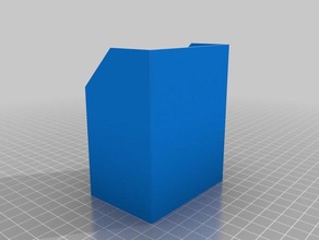 deck box inserts tray toys games keyforge magic 3d print model - Mito3D