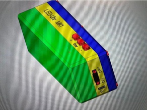 led-uhr mk1 gadgets adafruit pena microchip pic rtc 3d print model - Mito3D