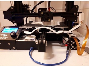 ender-3 raspberry pi camera mount 3d la stampante parti 3d print model - Mito3D