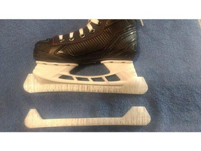 hockey skate blade guard sport outdoors flexible ice tpu 3d print model - Mito3D