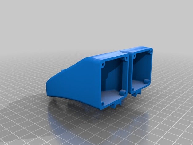 cr-10s microswiss hotend cooler 3x de 40mm 10mm fã bl-toque montagem 3d a impressora partes 3D print model - Mito3D