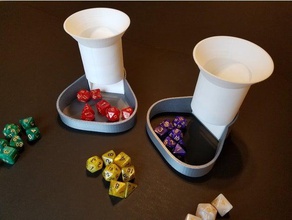 super simple dé à tour jouet jeu accessoires de salle bains plateau des jeux société table 3d print model - Mito3D