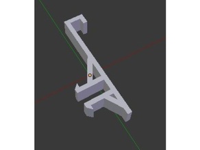 Jalousien-clip - Ersatz Teile Haken volant-clip 3d print model - Mito3D