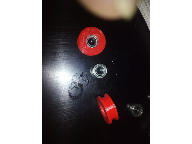 recubrimiento rodamiento 5mm bearing coating parts 3D print model - Mito3D