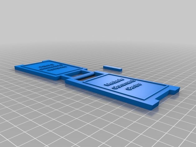 cc support de plancher jouet jeu accessoires personnalisé 3D print model - Mito3D