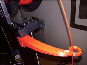 2020 snap-on filament guide cr-x 3d printer accessories 3d print model - Mito3D