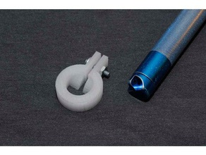 cap wrench mini maglite hand tools 3d print model - Mito3D