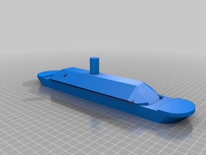 ironclads hampton roads civil war naval battle vehicles classroom history ship virginia 3d print model - Mito3D