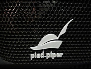o vale do silício pied piper logotipo lenovo thinkstationthinkserver v2 computador 3d print model - Mito3D