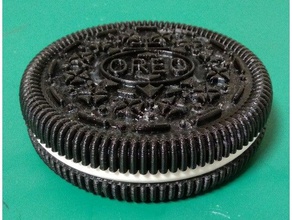 large oreo cookie food drink 3d print model - Mito3D