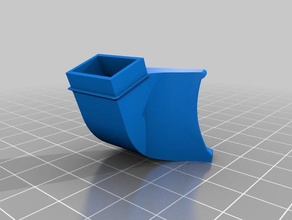 ventilatore monte sindone printrbot simple metallo 3d la stampante parti condotto di raffreddamento della ventola hotend 3d print model - Mito3D