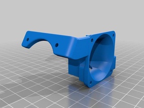 hotend fan printrbot simple metallo 3d la stampante parti di raffreddamento 3d print model - Mito3D