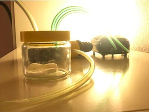 aroma inalação do sistema outros aromaterapia máscara de gás gasmask gasmaske poppers 3d print model - Mito3D