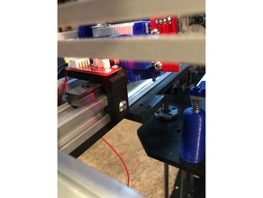 asse di necorsa montaggio 3d la stampante parti Il 2020 estrusione folgertech lineare linear rail microinterruttore 3d print model - Mito3D
