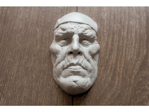 frankenstein's monster bust character detailed fantasy frankensteins male sculpt 3d print model - Mito3D