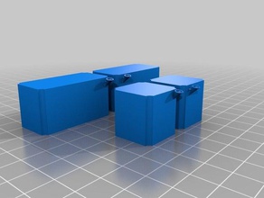 pirâmide candeeiro de parede blocos A impressão 3d 3d print model - Mito3D