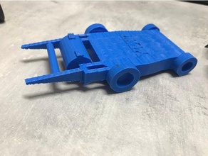yeti battlebots in der Robotik mini rc-car tinkercad Spielzeug 3d print model - Mito3D