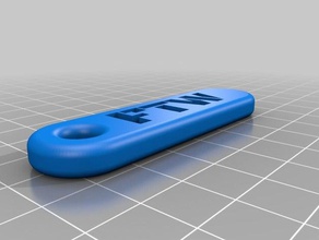 ftw accesorios personalizado 3d print model - Mito3D