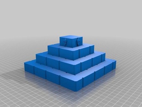 piramide cap camos cranio 3d la stampa capstone pyramidion 3d print model - Mito3D