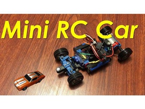 mini rc auto meccanica i giocattoli la deriva remoto controllo 3d print model - Mito3D