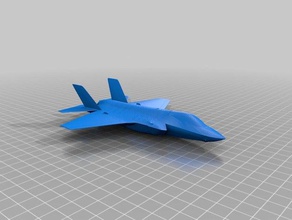 f35 lightning jet 3d printing 3d print model - Mito3D