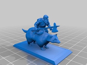 berserker brock rider kow - Spielzeug Spiel Zubehör 3d print model - Mito3D