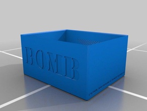 airsoft faux bombe de cas 3d l'impression accessoires 3d print model - Mito3D