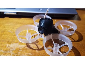 pürüzsüz bir gölgelik rc araç drone gerçek quadcopter minik haykırış 3d print model - Mito3D