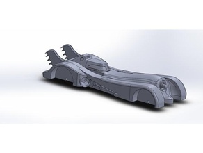 pinewood derby batmobile i veicoli batman auto giocattolo 3d print model - Mito3D