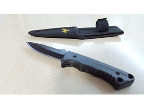 bıçak sapı araçlar freecad ölçekler openscad 3d print model - Mito3D