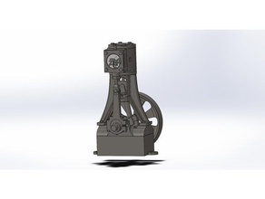 steam engine engineering engineeringproject 3d print model - Mito3D