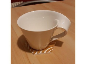 dessous de tasse design accessories 3dprinting bicouleur blanc cnc cup fusion360 gold impression3d modelisation3d white 3d print model - Mito3D