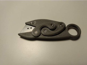 retracc couteau remix la main outils l'aimant stanley 3d print model - Mito3D