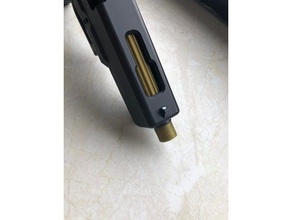 airsoft g18c outerbarrel kapak yivli mekanik oyuncaklar aep cm030 sima namlu glock glock18 glock18c dış softair tokyo marui 3d print model - Mito3D