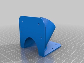 dust extraction port router fence 40mm version parts table vacuum adapter 3d print model - Mito3D